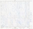 024F08 Lac Souel Topographic Map Thumbnail 1:50,000 scale