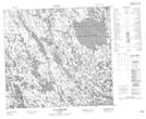 024G07 Lac La Moinerie Topographic Map Thumbnail
