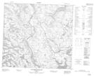 024H06 Lac Noeud Coulant Topographic Map Thumbnail