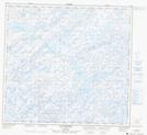 024L02 Lac Dufreboy Topographic Map Thumbnail