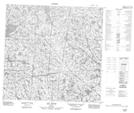 024M03 Lac Clovis Topographic Map Thumbnail