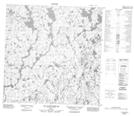 025D11 Lac Saint-Gervais Topographic Map Thumbnail