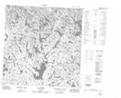 025D13 Lac Dinel Topographic Map Thumbnail
