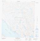 025L16 Beaulieu Bay Topographic Map Thumbnail 1:50,000 scale