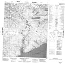 026I03 Kingnait Harbour Topographic Map Thumbnail 1:50,000 scale