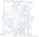 026I14 Tete Blanche Topographic Map Thumbnail