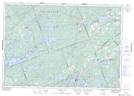 031C15 Sharbot Lake Topographic Map Thumbnail