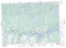 031D09 Burleigh Falls Topographic Map Thumbnail