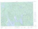 031I13 Reservoir Taureau Topographic Map Thumbnail 1:50,000 scale