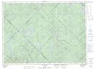 031J16 Lac Charland Topographic Map Thumbnail