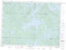 031N06 Reservoir Dozois Topographic Map Thumbnail