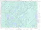 031O04 Lac Petawaga Topographic Map Thumbnail