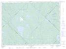 031P04 Lac Devenyns Topographic Map Thumbnail