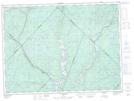 031P10 La Croche Topographic Map Thumbnail