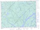 031P14 Windigo Topographic Map Thumbnail