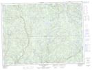 032A02 Lac Aux Goelands Topographic Map Thumbnail 1:50,000 scale