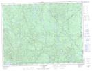 032A07 Lac Bonhomme Topographic Map Thumbnail 1:50,000 scale
