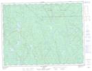 032A11 Lac Trenche Topographic Map Thumbnail
