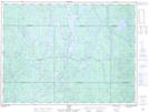 032B03 Clova Topographic Map Thumbnail 1:50,000 scale