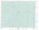 032B04 Lac Choiseul Topographic Map Thumbnail 1:50,000 scale
