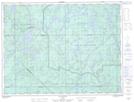 032B16 Lac Dubois Topographic Map Thumbnail 1:50,000 scale