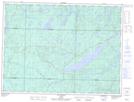 032C07 Lac Faillon Topographic Map Thumbnail 1:50,000 scale