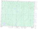 032C13 Riviere Obalski Topographic Map Thumbnail 1:50,000 scale