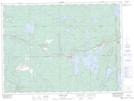 032D04 Larder Lake Topographic Map Thumbnail 1:50,000 scale