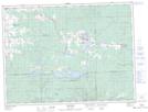 032D10 Taschereau Topographic Map Thumbnail 1:50,000 scale