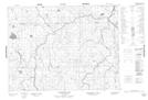 032E05 Payntouk Lake Topographic Map Thumbnail 1:50,000 scale