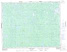 032E14 Riviere Turgeon Topographic Map Thumbnail 1:50,000 scale