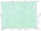 032E14 Riviere Turgeon Topographic Map Thumbnail 1:50,000 scale