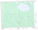 032E16 Lac Grasset Topographic Map Thumbnail