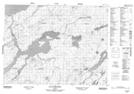 032F08 Lac Pusticamica Topographic Map Thumbnail