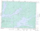 032F14 Lac Olga Topographic Map Thumbnail 1:50,000 scale