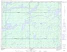 032G05 Lac Margry Topographic Map Thumbnail 1:50,000 scale