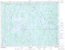 032G08 Lac Rohault Topographic Map Thumbnail 1:50,000 scale