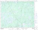 032G09 Lac Boisvert Topographic Map Thumbnail 1:50,000 scale