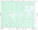 032G13 Lac Inconnu Topographic Map Thumbnail 1:50,000 scale