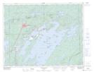 032G16 Chibougamau Topographic Map Thumbnail 1:50,000 scale