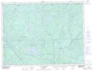 032H05 Lac Aigremont Topographic Map Thumbnail 1:50,000 scale