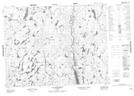 032I01 Lac Morampont Topographic Map Thumbnail 1:50,000 scale
