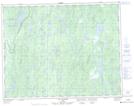 032I06 Lac Claverie Topographic Map Thumbnail 1:50,000 scale
