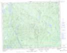 032I07 Lac Pauli Topographic Map Thumbnail 1:50,000 scale