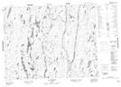 032I08 Lac Primont Topographic Map Thumbnail 1:50,000 scale