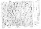 032I09 Lac Daniel Topographic Map Thumbnail 1:50,000 scale