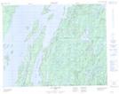 032I12 Lac Deleuze Topographic Map Thumbnail 1:50,000 scale
