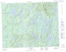 032I15 Lac Cosnier Topographic Map Thumbnail 1:50,000 scale