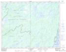 032J09 Lac Armagnac Topographic Map Thumbnail 1:50,000 scale