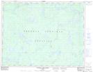 032J12 Ruisseau Lucky Strike Topographic Map Thumbnail 1:50,000 scale